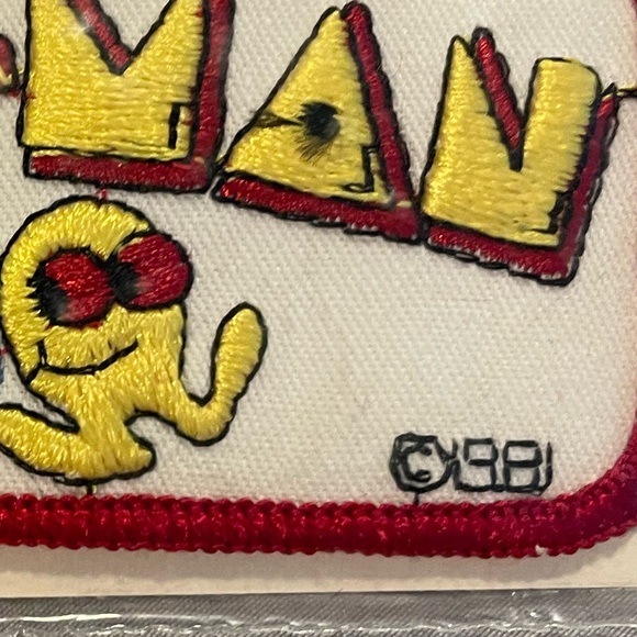1981 vintage Pac-Man iron on patch - Picture 5 of 5